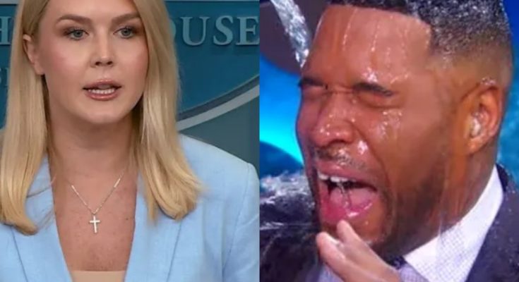 THIS JUST HAPPENED: Retired NFL Star Tries to Take Down Karoline Leavitt On Live TV — Her Comeback Left Him Speechless! What started as a smug attempt to embarrass Karoline Leavitt turned into a viral masterclass in grace and wit. The ex-footballer clearly didn’t expect Karoline to clap back — but when she did, the entire room went silent… then erupted. Social media can’t stop replaying the moment, and fans are calling it one of her most iconic takedowns yet. Curious how she
